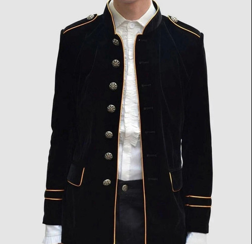 Men black velvet - men's,