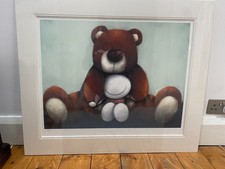 Doug Hyde – “Bear Hug” – Limited Edition Giclée #306/595, Mounted with COA
