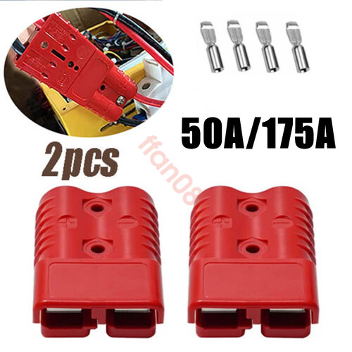 2pcs anderson 175amp - 50/175amp, 600v