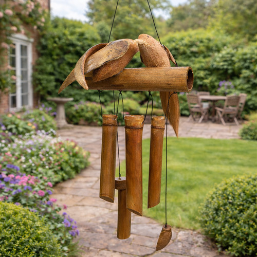 Handmade twin bird - twin, bamboo