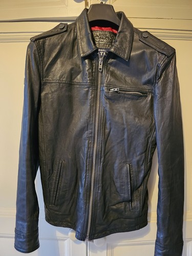 Superdry leather jacket - superdry,
