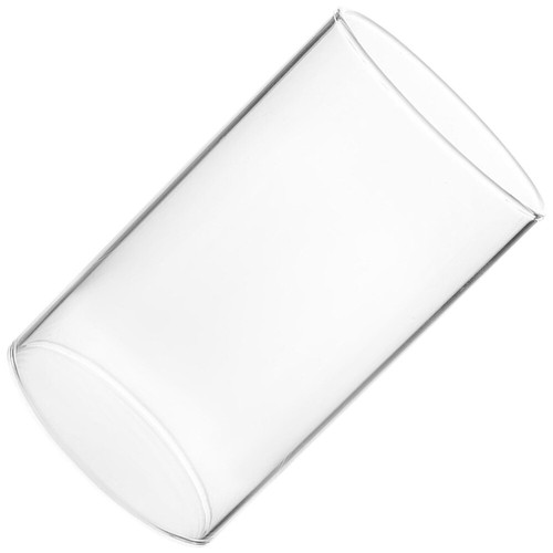 Open ended candle shade glass - ended,