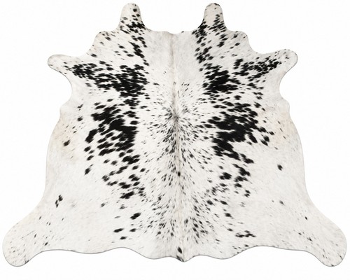 Natural cowhide rug - natural, genuine
