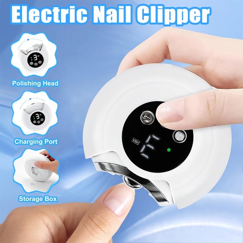 3in1 electric nail clippers - nail,