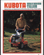 KUBOTA Walk Behind Tiller