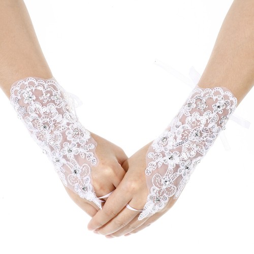 Kids dress fingerless gloves - dress,