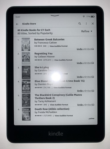 Amazon kindle paperwhite 12th - paperwhite,