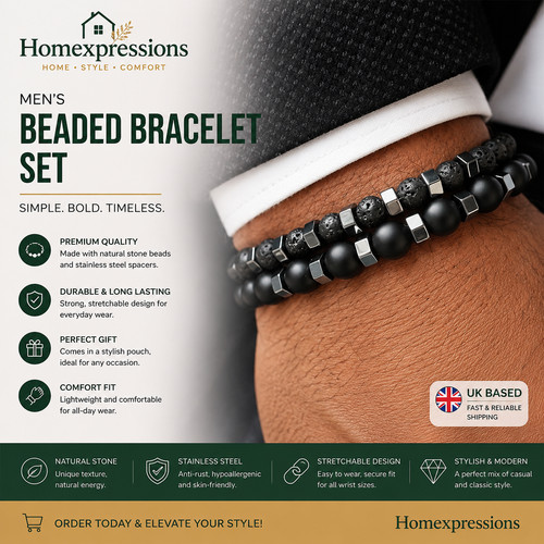 Men gemstone strand - men's,