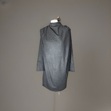 MASSIMO DUTTI DARK GREY WOOL