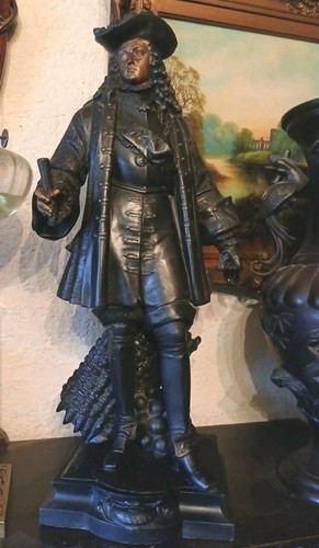 Large rare spelter figure - rare,