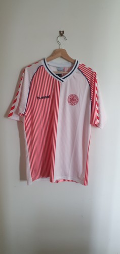 Denmark 1986 hummel away - 1986,