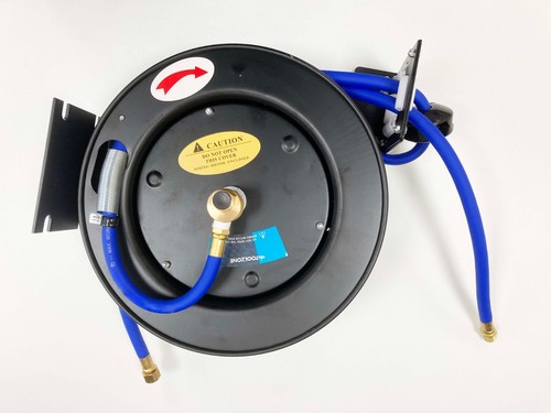 Air hose reel with - with,