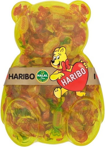 Haribo halal soft jelly bear - halal,