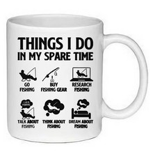 Custom Printed Fishing Coffee Tea Drink Ceramic Mug - Mug-2012