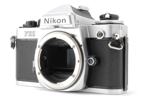 Mint nikon fe2 silver 35mm - [mint],