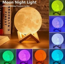 Moon Light 7 Colors LED Star