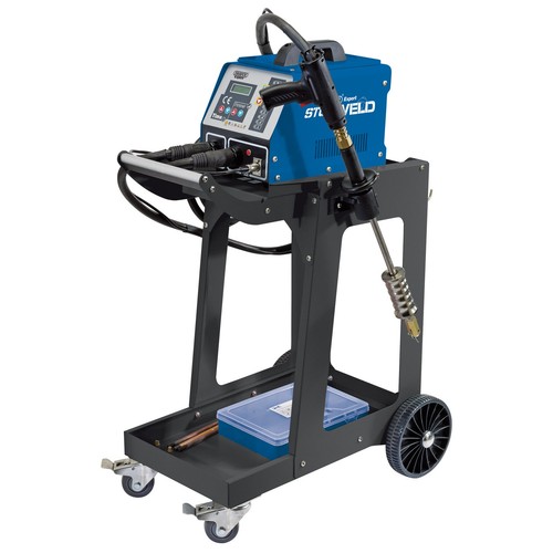 Draper stud welder and trolley - and,