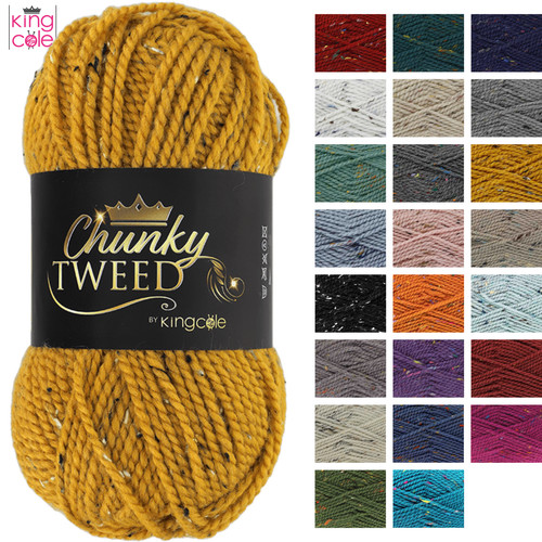 King cole chunky tweed all - king,