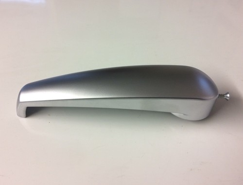 Toilet door handle silver - toilet,