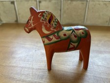 Vintage Carved Painted Dala