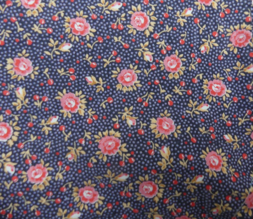 Old fabric vintage french - old,