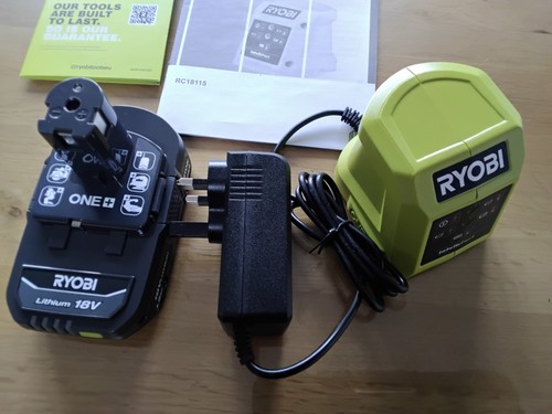 New ryobi 18v - new, battery