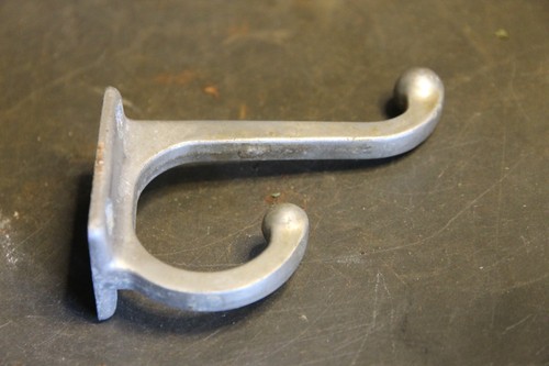 French old aloy coat hook - french,