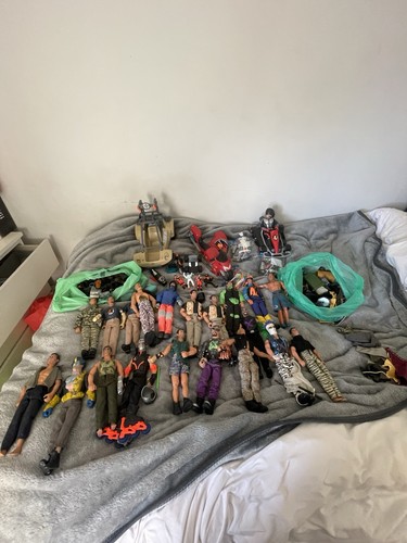 Mega action men bundle cars - mega,