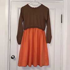 I Love Gorgeous Orange Dress