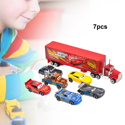 7pcs cars lightning mcqueen - cars,