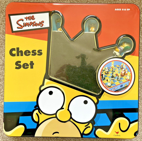The simpsons chess set circa - chess,