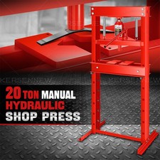20 Ton Hydraulic Shop Press Automobile Workshop Garage Bearing Standing Presses