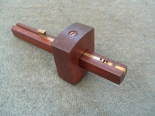Mahogany mortice gauge by - mortice,