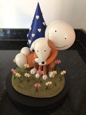 Doug Hyde Ltd Edition ColdCast Porcelain Sculpture “Our Happy Place” COA 304/395