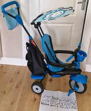 SmarTrike Safari Monkey 4-in-1 Toddler Trike - Blue- 2019 model