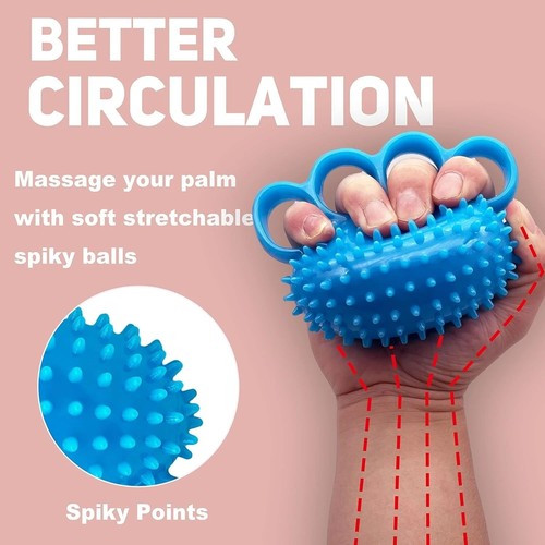 Hand finger exerciser ball - hand,
