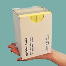 Revision Flash Cards - 500 A6