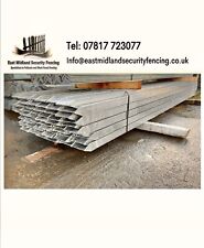 Steel Palisade Security Fencing Posts For 2.0m Palisade in galvanised finish