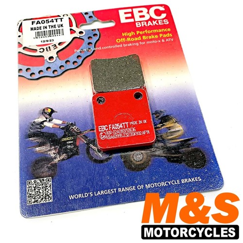 Ebc fa054tt front brake pads - ebc,