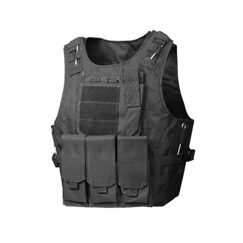 V001 black tactical molle - v001, vest