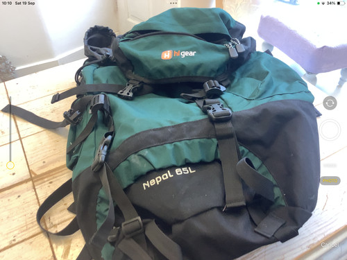 Gear nepal 65l green - nepal,