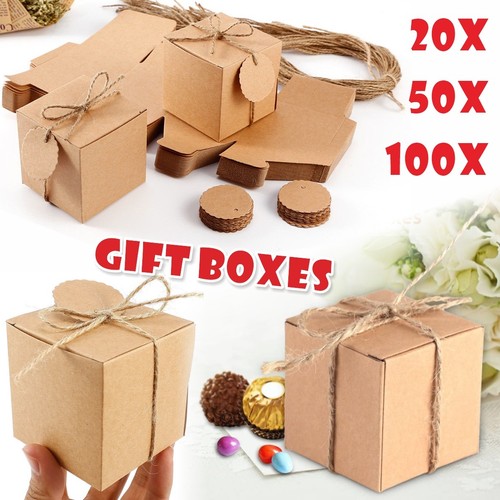 Eco kraft small natural gift - natural,