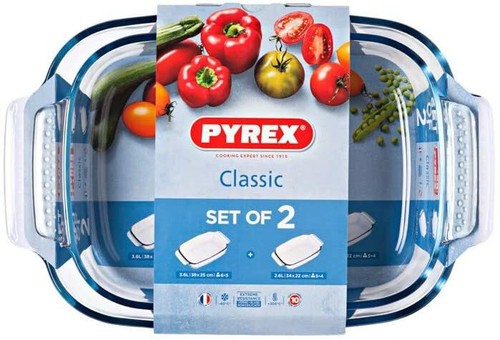 Pyrex roaster glass dishes - pyrex,
