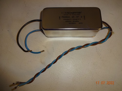 Schaffner mains filter - mains,