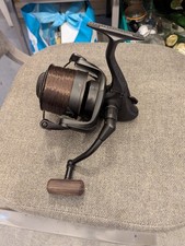 Fishing Reel Wychwood Riot Big Pit 75S All Black with Line Carp Tackle