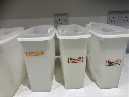 Vintage tupperware storage - vintage,