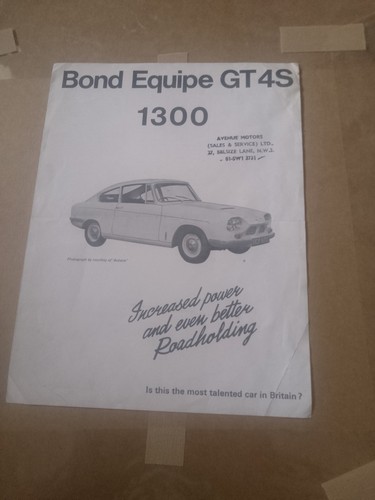 Bond equipe gt4s - equipe, car