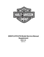 Service Manual Supplement 2009 Harley Tri Glide Ultra Classic Trike FLHTCUTG