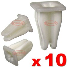 BMW E30 FRONT FOG LIGHTS PLASTIC SCREW GROMMETS EXPANDING NUTS FIXINGS