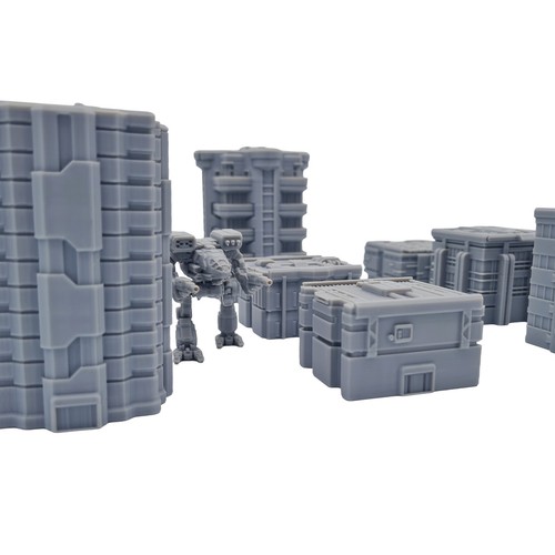 City buildings set terrain - 9,